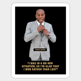 Frank Bruno Sticker